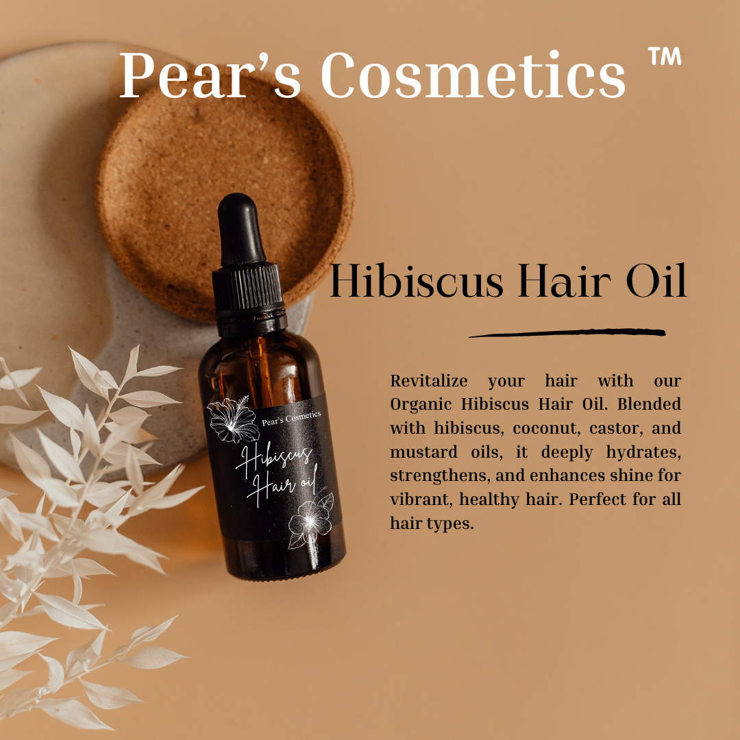 Organic Hibiscus Hair Oil